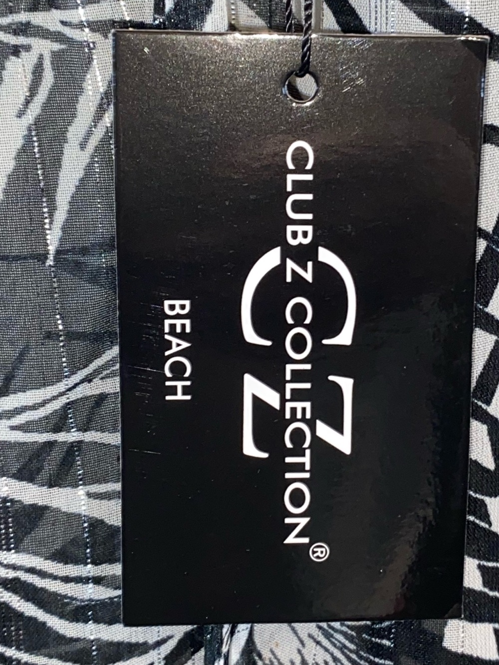 Club Z Wide Leg Beach Pant Sheer Cover Up Resortwear vacation poolside - Picture 10 of 10